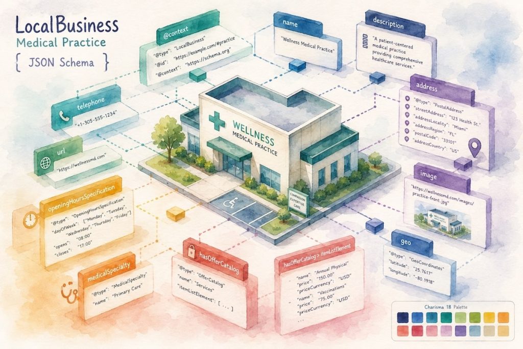 how to write a localBusiness Schema